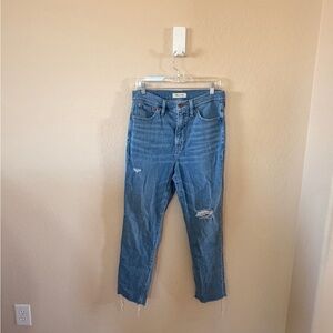 Madewell Light Blue Straight Leg Jeans